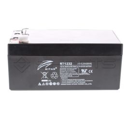 MS001-0155 - Lester Battery 12V 3.2AH Full Size