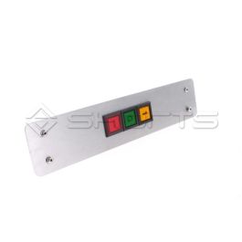 MS075-0053 - SKG Push Button Station 2 Stops (Includes Push Buttons, In-Use Light, Buzzer + Cover Plate)
