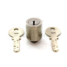 SD035-0015 - Schindler Cylinder Key Switch Kaba 8 1065DA 2x90 Key 5000