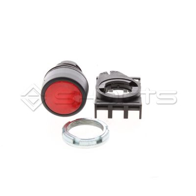 DM052-0034 - DMG Quantity 10 FS(PPRL1) - Red Push Button