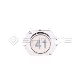DH052-1246 - Dewhurst US91 Compact 2 Micro Complete Push Button White Illumination - Legend '41'