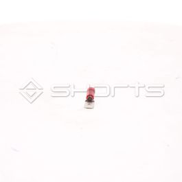 DM006-0028 - DMG Red Male Spade Crimp, Tab Size 6.3 x 0.8 mm, Cable Entry 0.25 - 1.5 mm² (Pack Of 100)