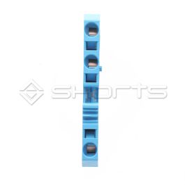 DM044-0032 - DMG 3 Conductor Through Terminal Block 10 mm² (Blue)