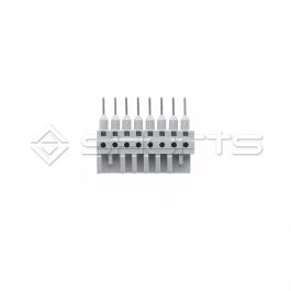 DM044-0042 - DMG Female Connector for Railmount Terminal Blocks (8 Pole)