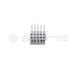 DM044-0043 - DMG Female Connector for Railmount Terminal Blocks (5 Pole)