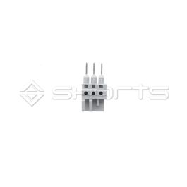 DM044-0045 - DMG Female Connector for Railmount Terminal Blocks (3 Pole)