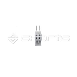 DM044-0046 - DMG Female Connector for Railmount Terminal Blocks (2 Pole)