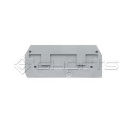 DM044-0049 - DMG End and Intermediate Plate 6 mm² (Grey)