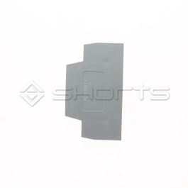 DM044-0057 - DMG End and Intermediate Staggered Plate (Grey)