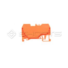 DM044-0058 - DMG Spacer Suitable for 2 Conductor Terminal Block (Orange)