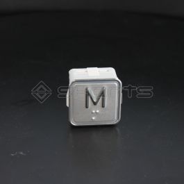KL052-0751 - Kleemann MT42 KLE Schaefer Button "M" Red Led with Braille