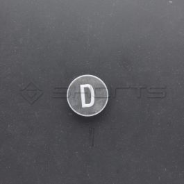 KO052-0257 - Kone Stainless Steel Push Button Pressel Brushed "D"