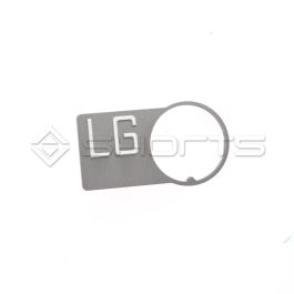 KO052-1131 - Kone Floor Plate Tactile Legend "LG"