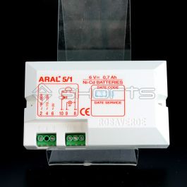 MS001-0336 - ROSAVERDE ARAL 5/1 Power Supply NiCd 6 V 0.6 Ah+Emergency Light Output