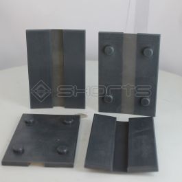 MS031-0073 - Axess Lift Sliding Block-309.465 Grey Inserts Only (Pack of 4)