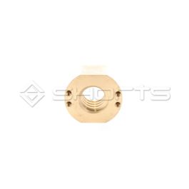 MS044-0753 - Garaventa Genesis Opel 1" Brass Safety Nut ACME,5TPI, VLS/VLOS