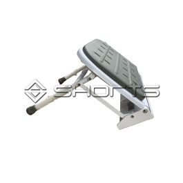 MS044-0859 - Wall Mounted Shower Seat With Legs & Padded Seat