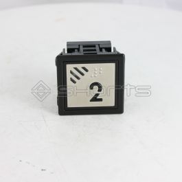 MS052-0290 - CEA Push Button B37P - Legend "2" (New Silver Pressel)