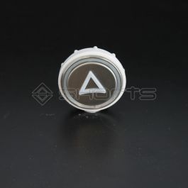 MS052-2364 - Vega Push Button 24v White/ Blue Illumination  - Legend ''Arrow''
