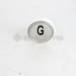 MS052-2376 - Vegas Push Button - Blue lllumination - Legend "G"