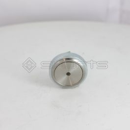 MS052-2421 - Butsan Round Brushed Steel Alarm Button With Centre LED 