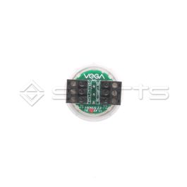 MS052-2619 - Vega Venus 30v Push Button - Legend "Arrow"