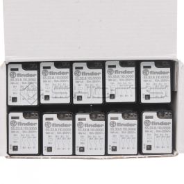 MS054-0382 - Finder Relay 3PDT 10A, 110V AC (Pack of 10)