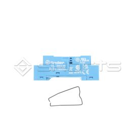 MS054-0434 - Finder 94 14 Pin 250V ac DIN Rail, Panel Mount Relay Socket, for use with 55.34 Series Relay