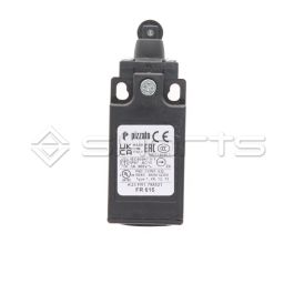 MS064-0302 - Pizzato FR 615  Limit Switch, Roller Piston Plunger, 1No 1Nc Slow Action, Pg13.5, Ip67