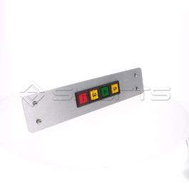 MS075-0098 - SKG Landing Push Station For 3 Stops Incl. Push Buttons , In Use Light , Buzzer & Cover Plate