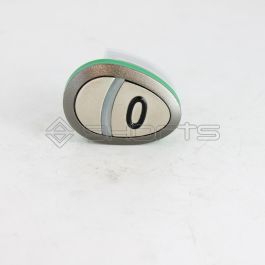 OR052-0619 - Orona Compact Push Button Main Floor - Legend '0'