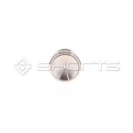 OT052-0427 - Otis MCS Push Button - Vandal Resistant, Brushed Stainless Steel, White Illumination