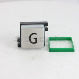 SD052-0370 - Schindler Push Button Main Floor "G" (Front Only)