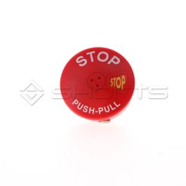 SD062-0003 - Schindler Top Head Stop Push Button D22