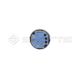 TH052-0498 - Thyssenkrupp Push Button Stainless Steel Satin Grey Button Blank