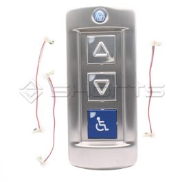 TH075-0011 - Thyssenkrupp Landing Push Button Box Up/ Down + Access